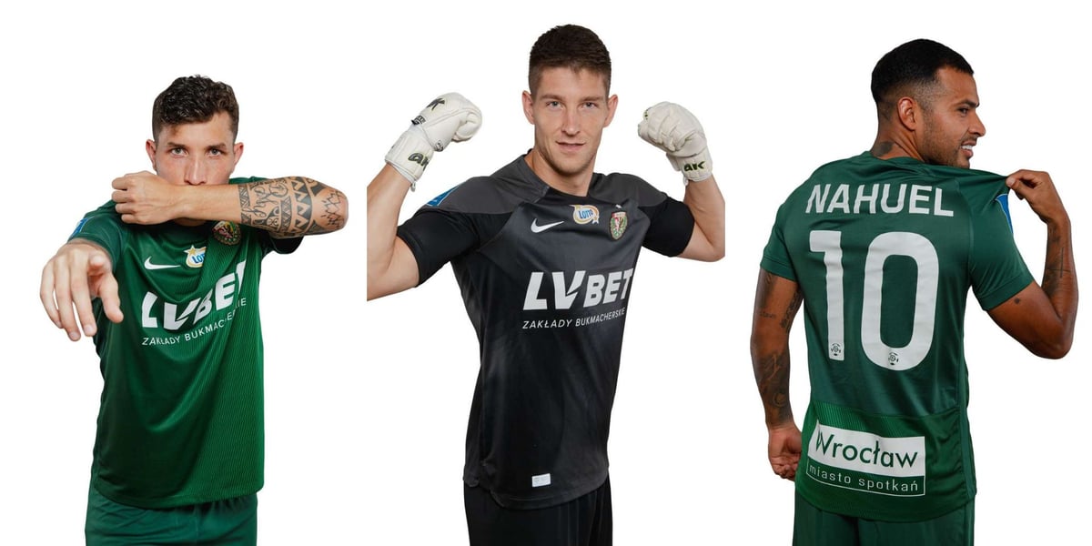 Od lewej: Erik Exposito, Rafał Leszczyński i Nahuel Leiva - medaliści mistrzostw Polski sezonu 2023/2024
