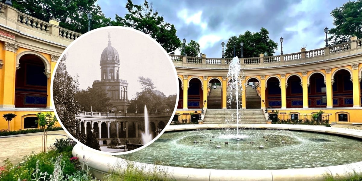 Bastion Sakwowy dziś i w 1880 roku. Na starym zdjęciu widać Bastion z wieżą. Czy zostanie odbudowana? Czy powstanie coś innego w jej miejscu? To temat do dyskusji. 
