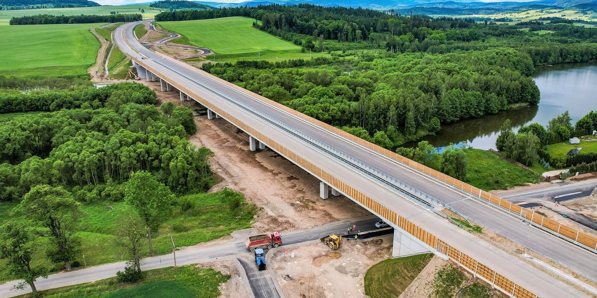 Fragment S3 Bolków – Kamienna Góra, czerwiec 2024