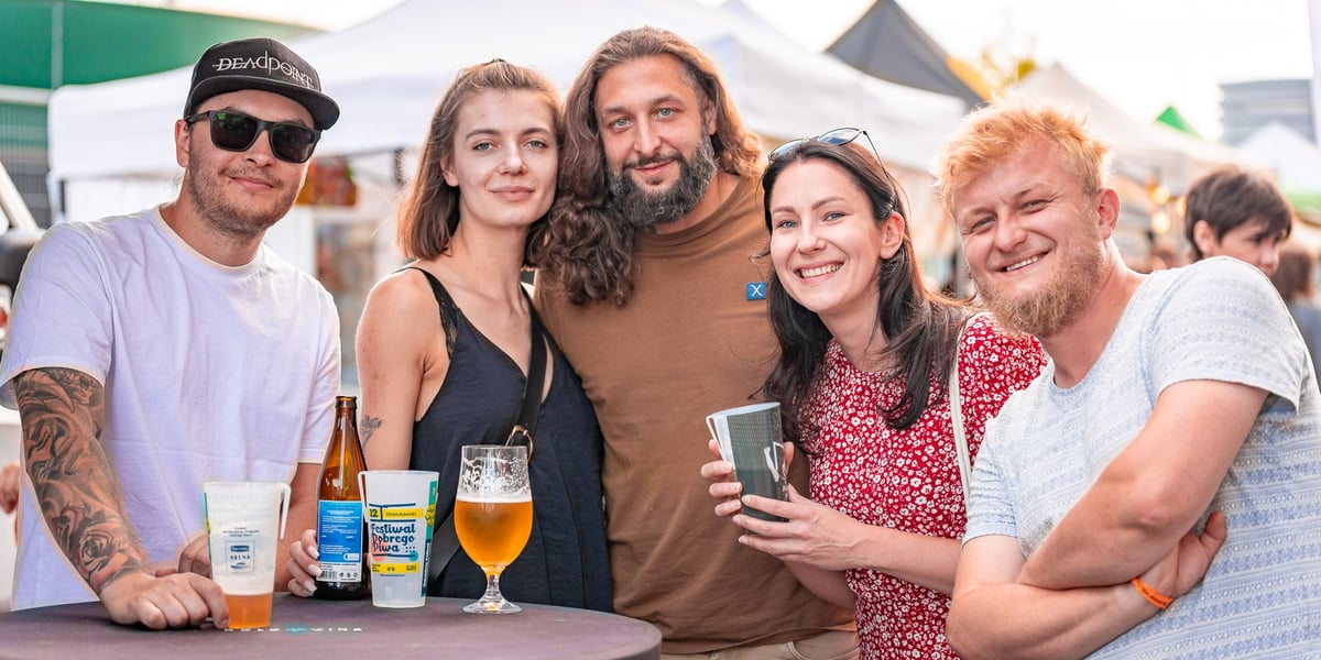 14. Wrocławski Festiwal Dobrego Piwa na Tarczyński Arenie we Wrocławiu - zdjęcia odwiedzających