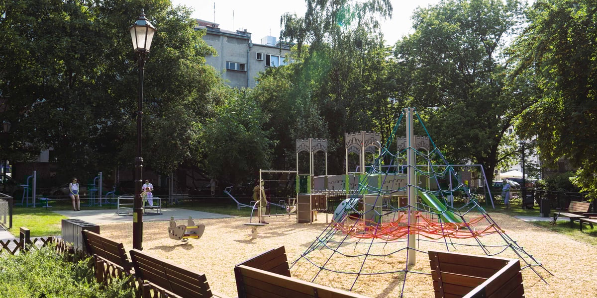 Nowy plac zabaw w centrum Wrocławia