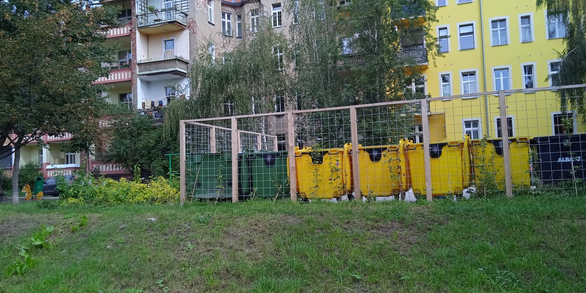 Przykładowe podwórko na Kleczkowie