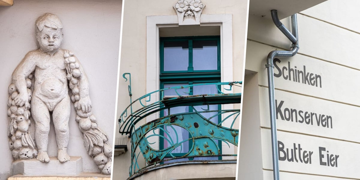 Kamienice i detale architektoniczne na ulicy Nowowiejskiej i sąsiednich ulicach