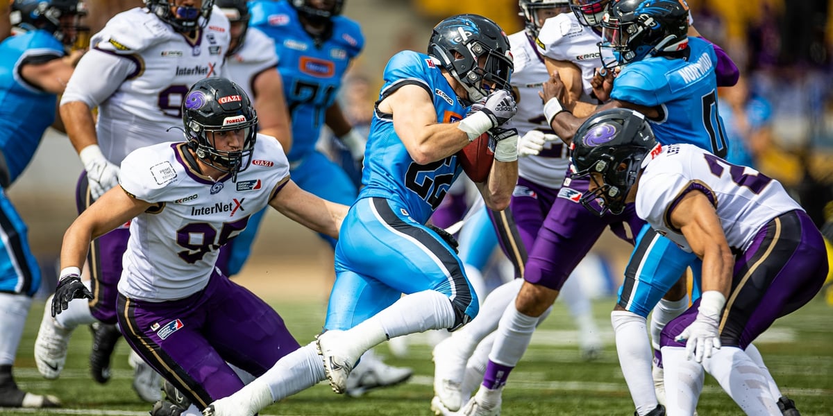 Zawodnicy Panthers Wrocław - Prague Lions