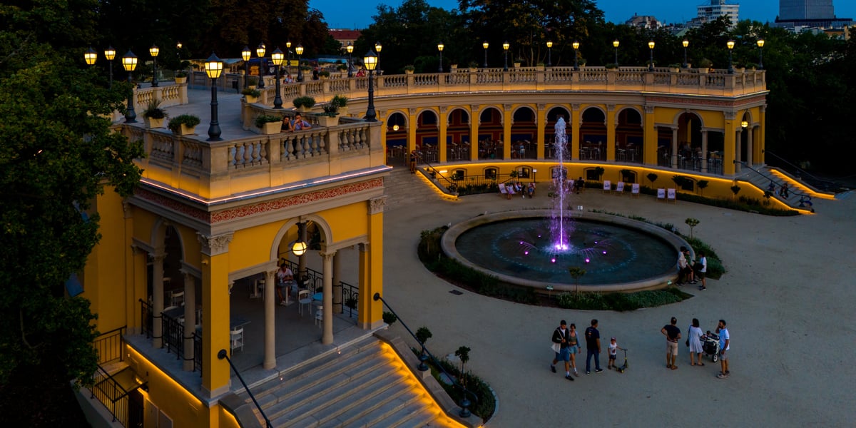 Bastion Sakwowy we Wrocławiu - iluminacja