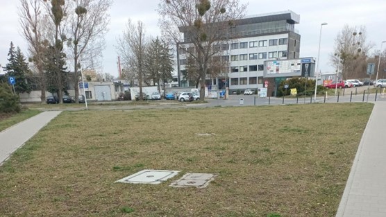 Skrzyżowanie ulic Międzyleskiej i Gazowej
