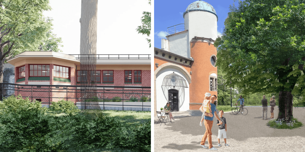 Budynek na wzgórzu. Tak będzie wyglądać ta część Bastionu Sakwowego po zakończeniu drugiego etapu rewitalizacji - wizualizacje