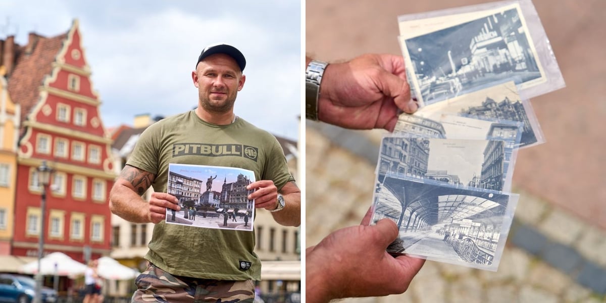  Łukasz Stelmach, robi facebookowy portal „Mój dawny Wrocław”, który bije rekordy popularności