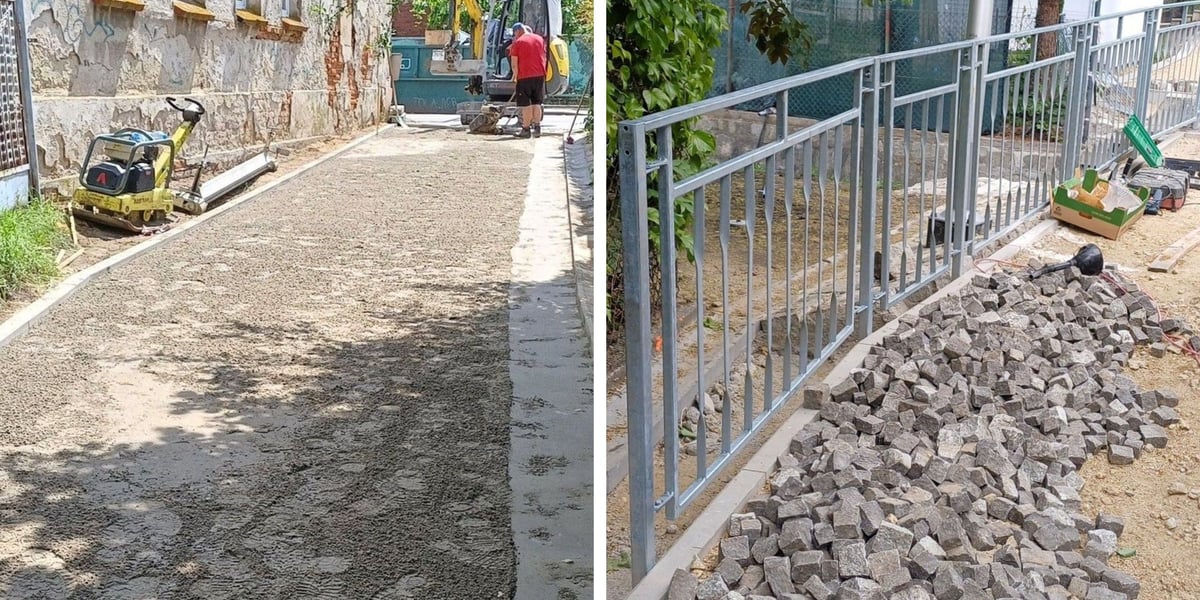 Remont przejścia łączącego ulicę Stanisławowską z Samborską zbliża się do finału 