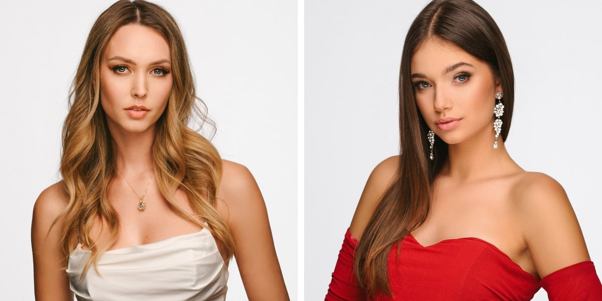 Dwa zdjęcia portretowe: po lewej Joanna Pajor z Wrocławia, po prawej Daria Nowak z Sobina (finalistki konkursu piękności Polska Miss 2024)