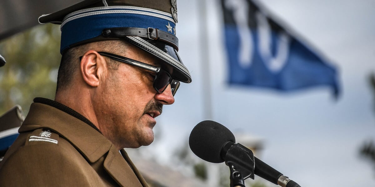 Uroczystość przekazania obowiązków dowódcy 10 Wrocławskiej Brygady Łączności. Wrocław, 29.01.2025. Na zdjęciu nowy dowódca Brygady, płk Dariusz Pawelec