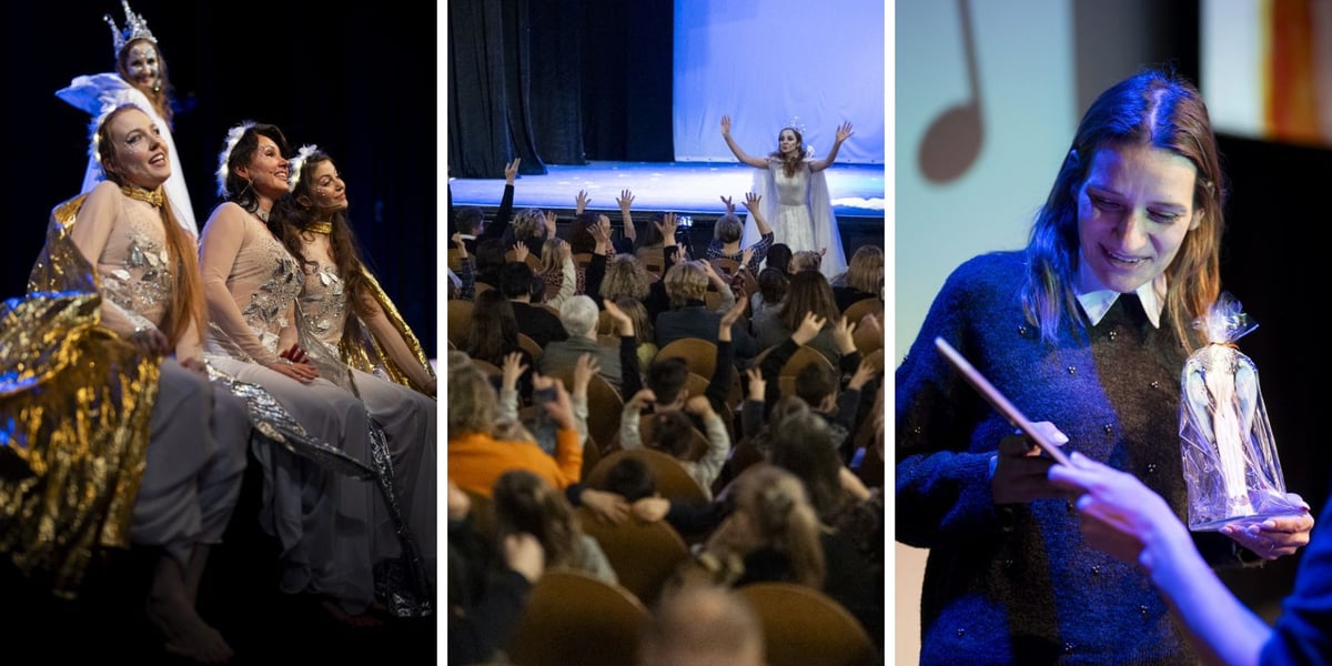Koncert finałowy Aniołkowego Grania we Wrocławskim Teatrze Lalek