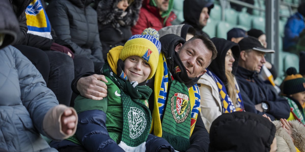 Zdjęcia kibiców z meczu Śląsk Wrocław - Motor Lublin, 5.04.2025 r.