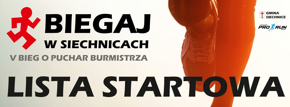 24.05 – Biegaj w Siechnicach