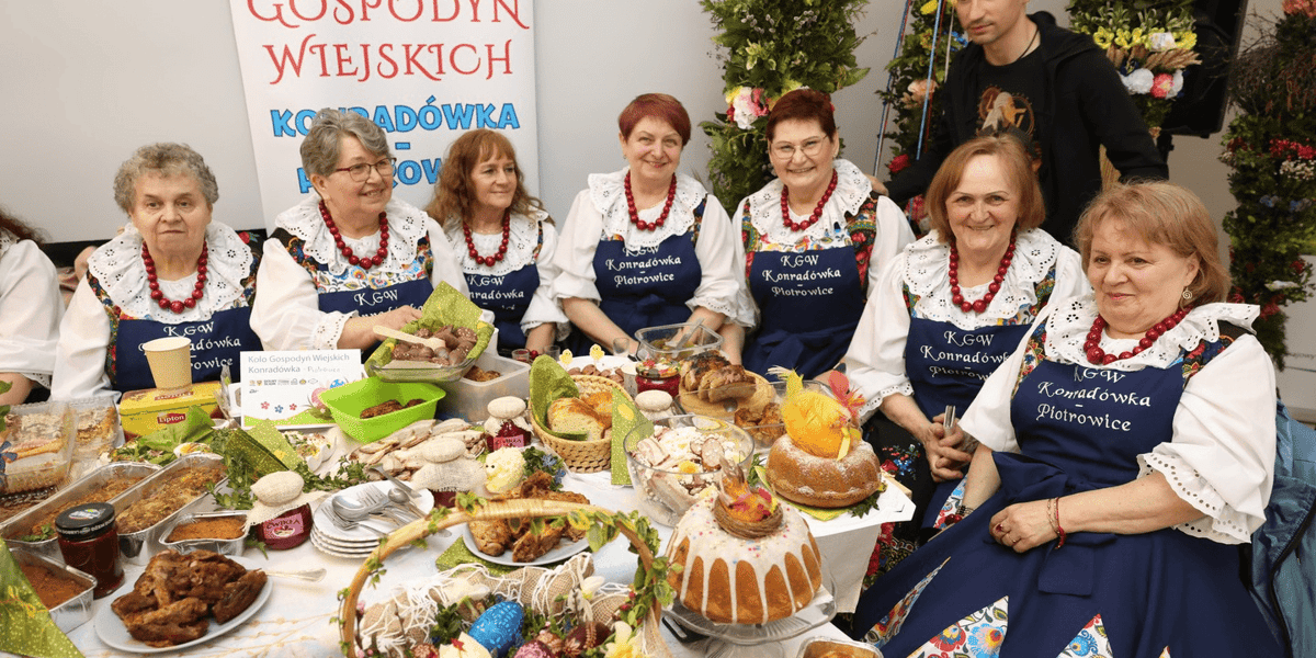 Prezentacja tradycyjnych stołów wielkanocnych i Jarmark Wielkanocny na Zwycięskiej, 2025 r.