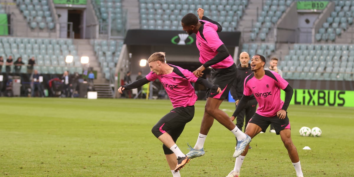 Trening Chelsea na stadionie we Wrocławiu. 27.05.2025