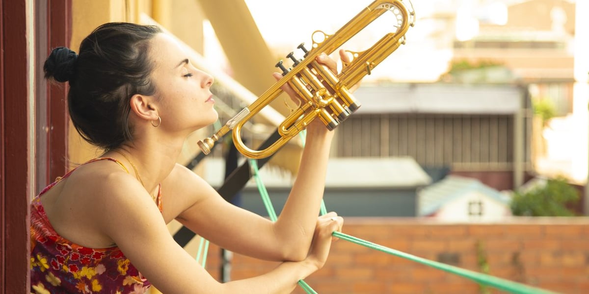 Na zdjęciu trębaczka Andrea Motis
