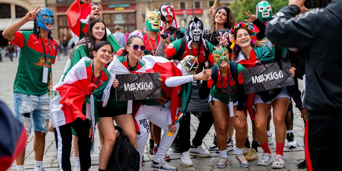 Zawodniczki z napisami Mexico
