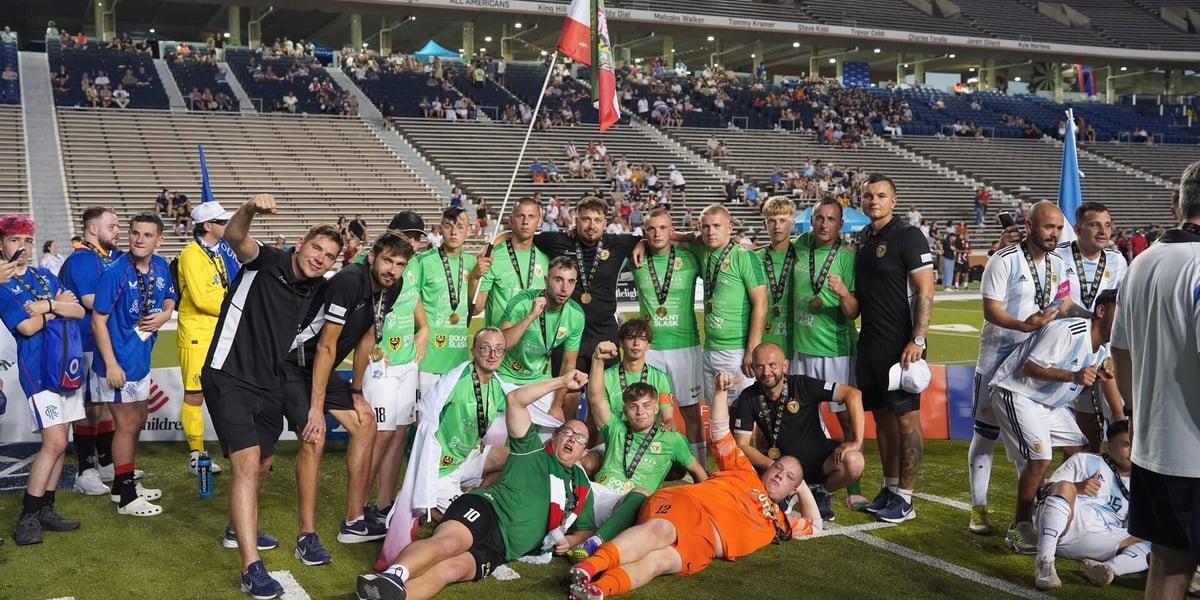 Drużyna WKS Śląsk Wrocław Futsal Bez Barier została wicemistrzem świata