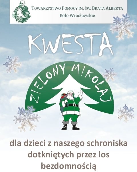 „Zielony Mikołaj” dla dzieci ze schroniska