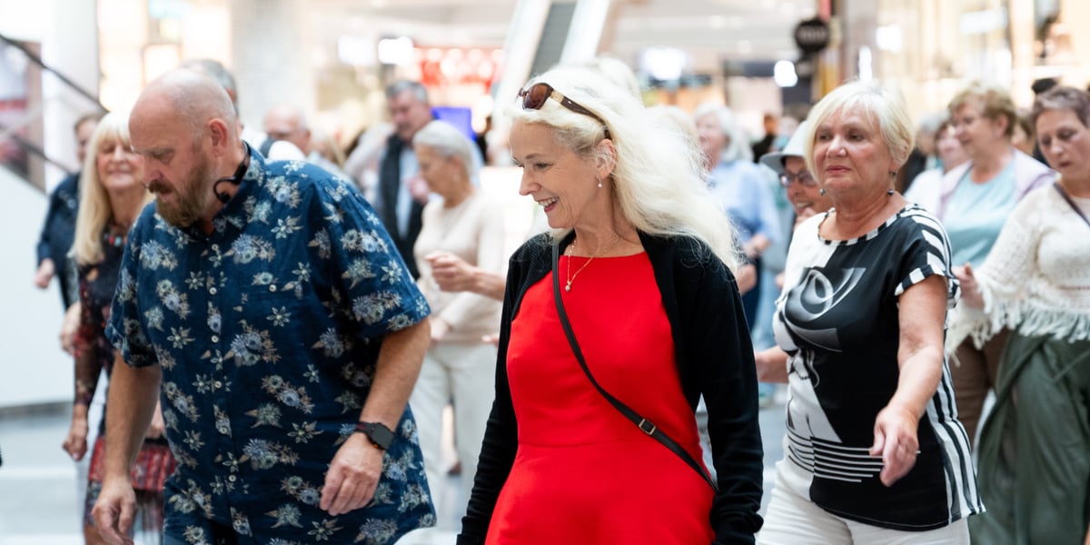 Kobiety i mężczyźni. Flash Mob senioralny, 16 września 2025 r. 