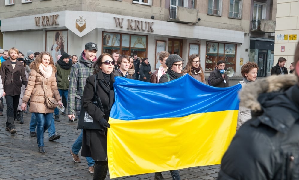 Ranny Ukrainiec w trakcie diagnostyki
