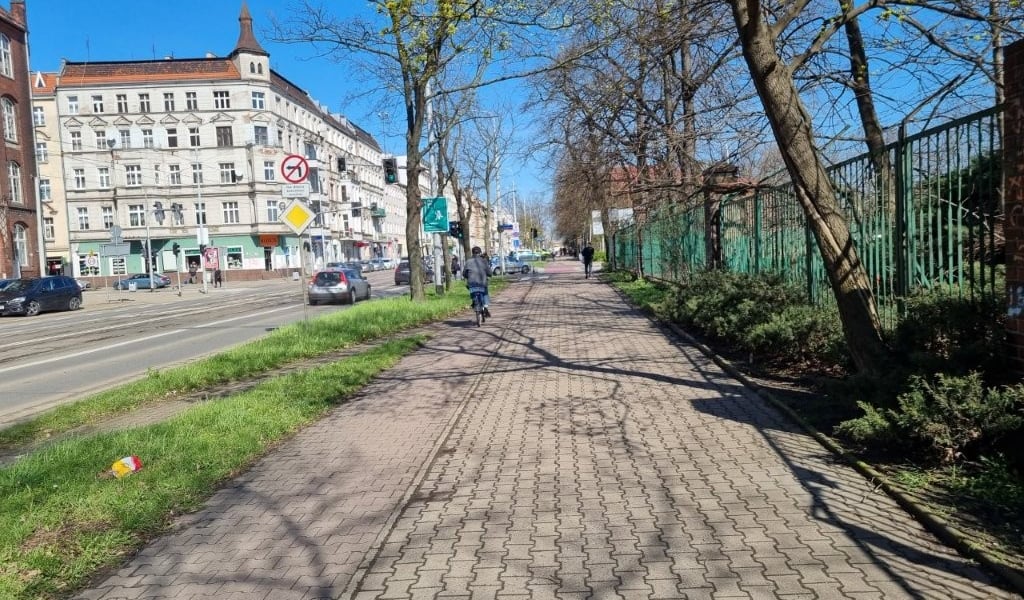 Droga rowerowa ul. Trzebnicka
