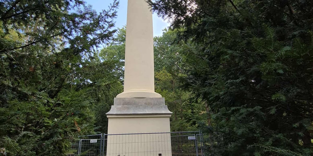 Kolumnie Fryderyka Wilhelma II - po renowacji