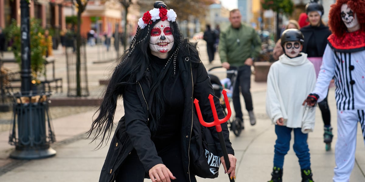 Halloween na rolkach. Wrocław, 25.10.2025