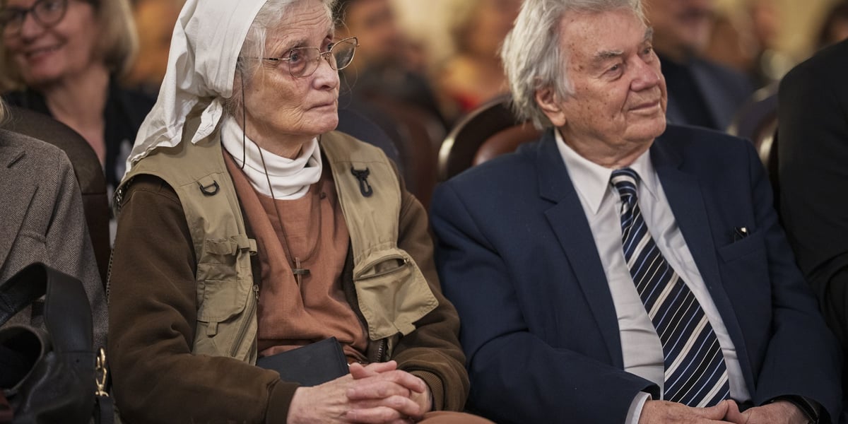 Od lewej: Małgorzata Chmielewska i Janusz Witt