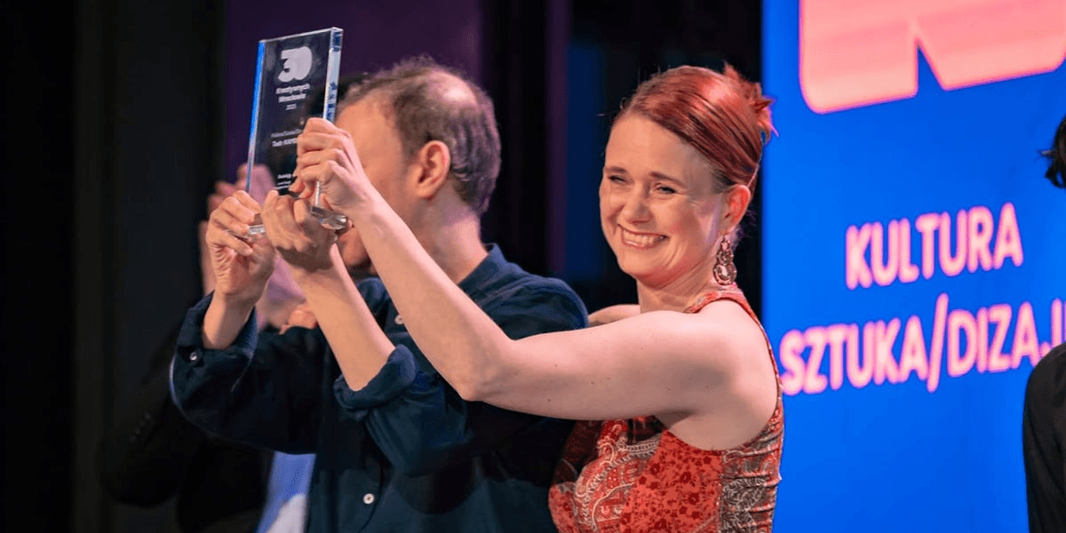 Agata Obłąkowska-Mazurkiewicz, dyrektorka artystyczna i reżyserka Teatru Kambak podczas gali 30 Kreatywnych Wrocławia 2025.