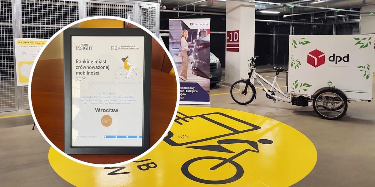 Wrocławski, rowerowy mikrohub z nagrodą na Europejskim Forum Samorządowym