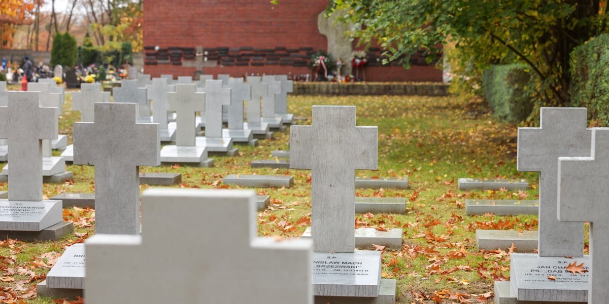 Nowe pomniki w miejscu dawnych krzyży pokutnych na cmentarzu Osobowickim