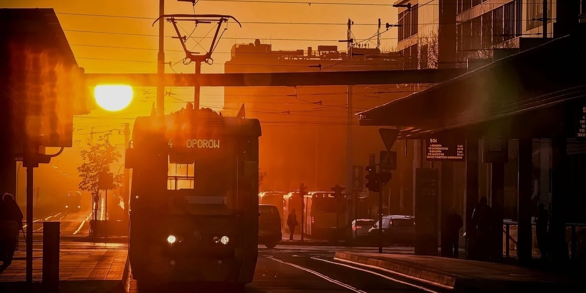 Jedno ze zdjęć wyróżnionych w ubiegłorocznym konkursie MPK Wrocław 