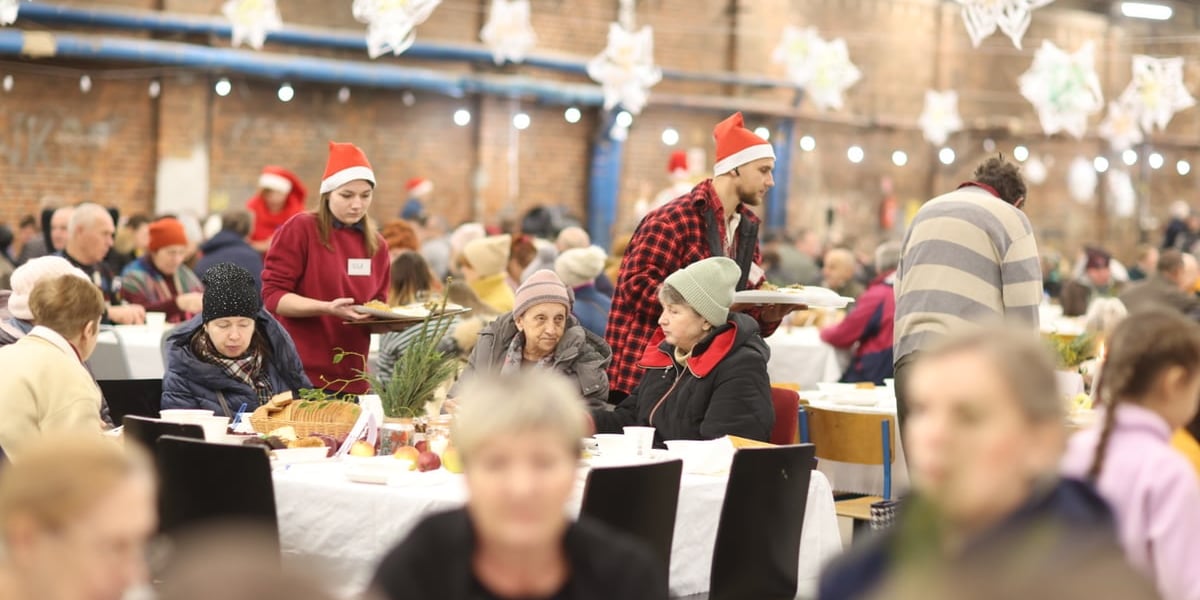 Wigilia Pełna Ciepła w Czasoprzestrzeni. Zdjęcie archiwalne z 2023 roku.