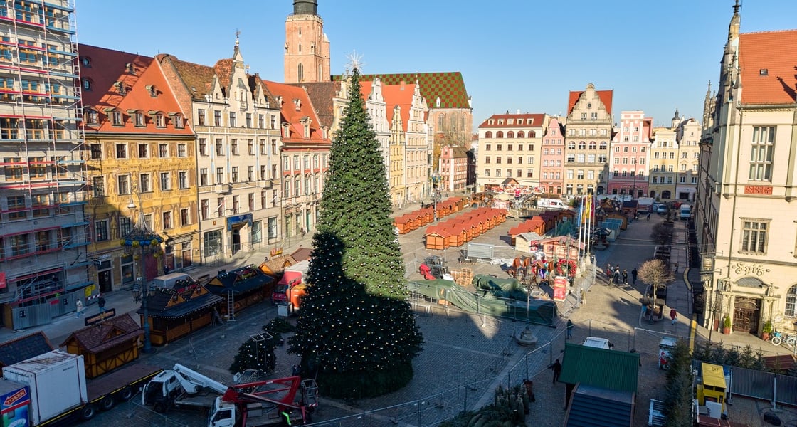 Choinka na Rynku 19 listopada 2025