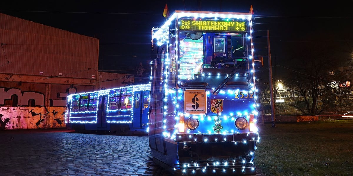 "Światełkowy Tramwaj" jeździć będzie po Wrocławiu 6 grudnia