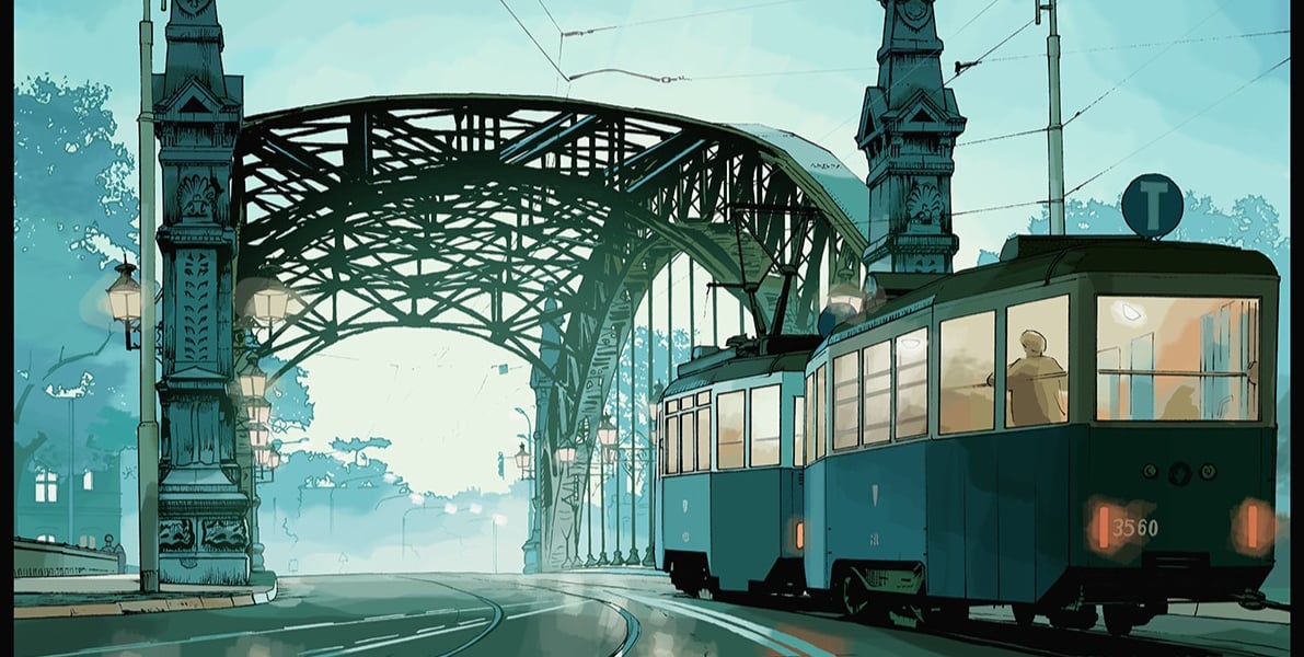 Most Zwierzyniecki we Wrocławiu, grafika