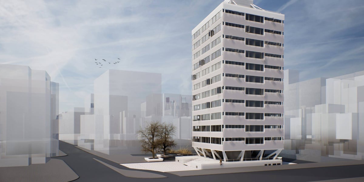 Wizualizacja Trzonolinowca (ul. Kościuszki 72)