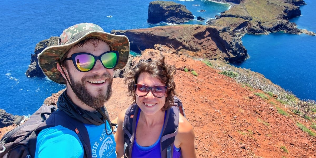 Rafał Plantos i Paulina Gęsiorek, para obieżyświatów, która wzięła udział w jednej z poprzednich edycji festiwalu Równoleżnik Zero. 