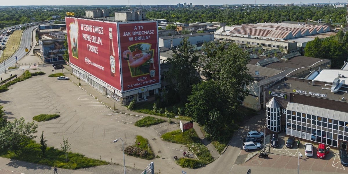 Na zdjęciu budynek FAT-u, stan z czerwca 2025, z dnia konsultacji społecznych