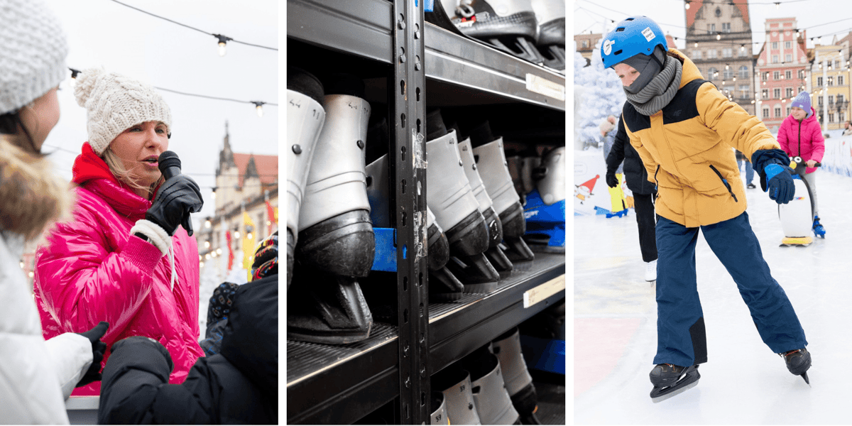 Otwarcie lodowiska w Rynku, Wrocław, 2 lutego 2026
