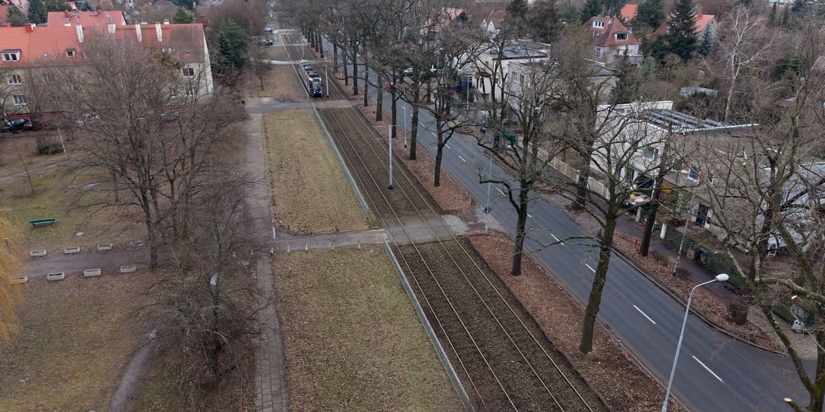 Brakujący odcinek drogi rowerowej wzdłuż ul. Olszewskiego