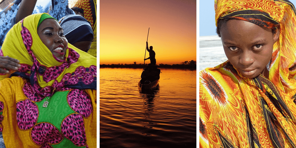 Kolaż 3 zdjęć, które będą prezentowane podczas tegorocznej edycji Festiwalu Podróżniczego Równoleżnik Zero we Wrocławiu