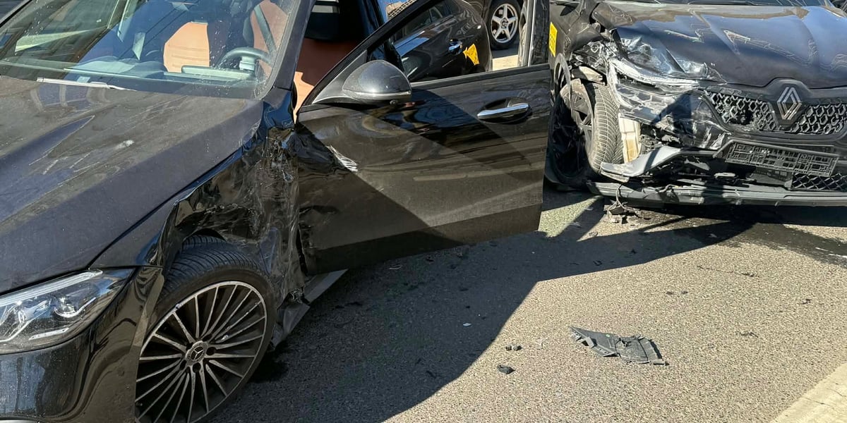 Stłuczka na Podwalu 3 marca 2026