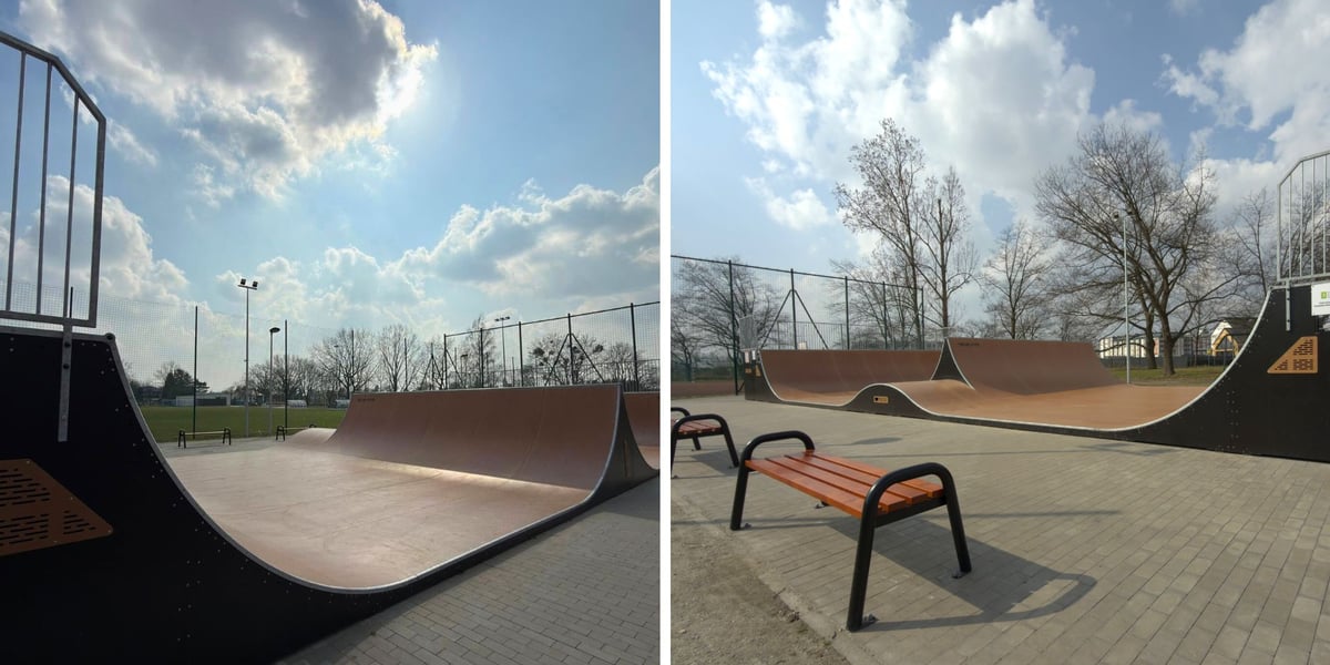 Nowa rampa dla deskorolek