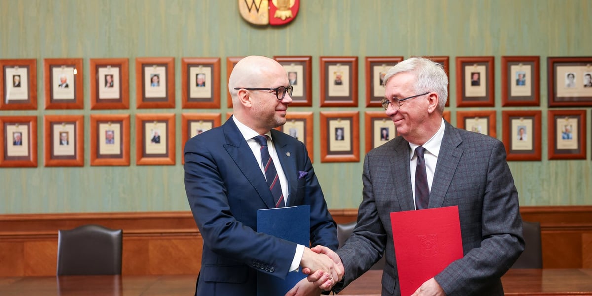 Wiceprezydent Wrocławia Jakub Mazur i prof. Jarosław Bosy, Dyrektor Łukasiewicz – PORT.