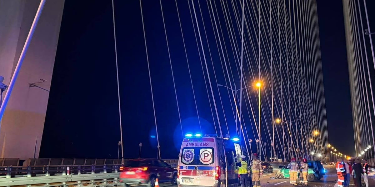 Most Rędziński - wypadek w nocy z 2 na 3 kwietnia