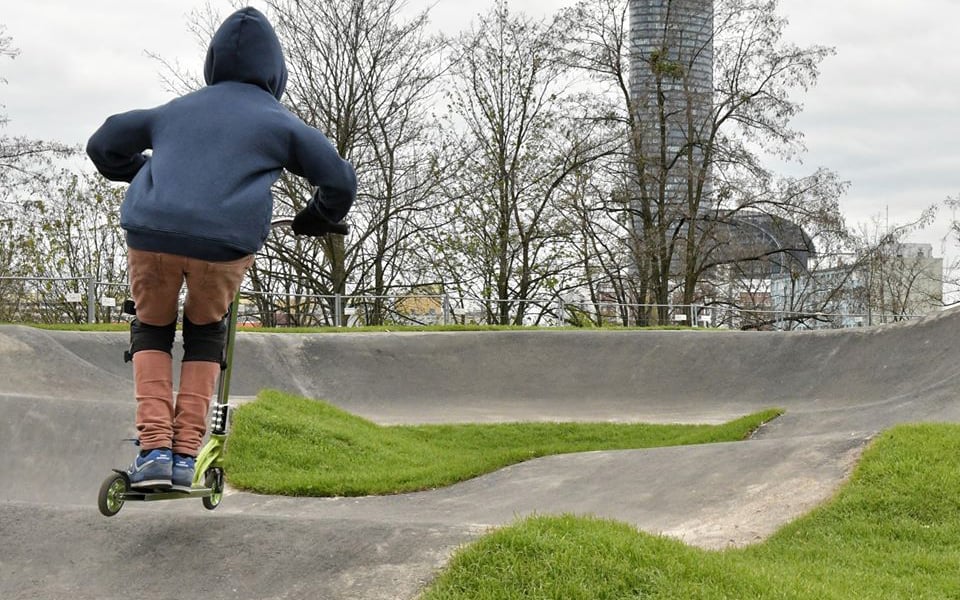 Pumptrack na Wzgórzu Andersa prawie gotowy [ZDJĘCIA]
