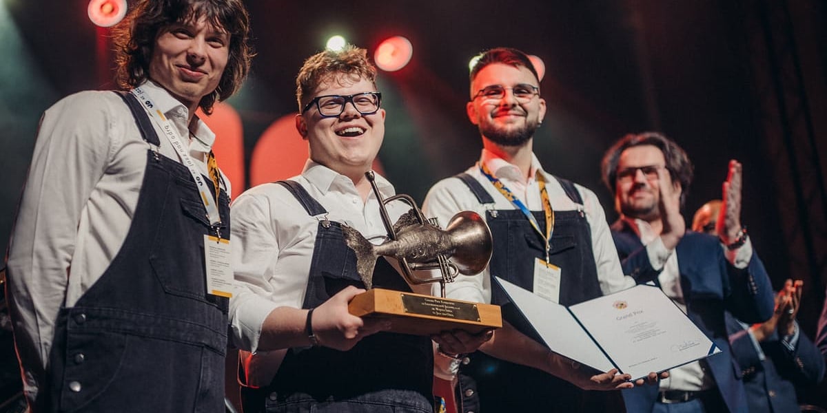 Gala Otwarcia 62. festiwalu Jazz nad Odrą. Wrocław, 22.04.2026. Na zdjęciu Michał Modrzyński Trio.